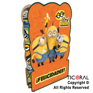 MINIONS PI?ATA CARTON x 1